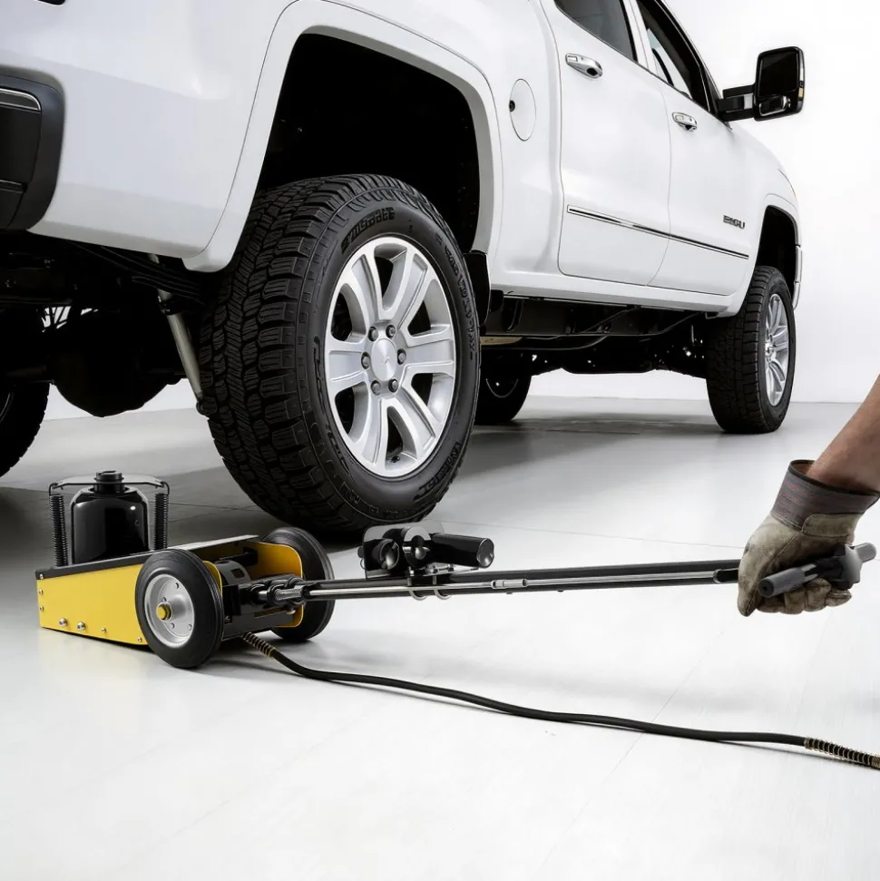 VEVOR Floor Jack, 22 Ton (48501 lbs) Capacity, Steel Racing Floor Jack with Single Piston Quick Lift Pump & Extension Posts, Air Hydraulic Trolley Car Lift for SUVs, Pickups, Lifting Range 10.4"-21.3"
