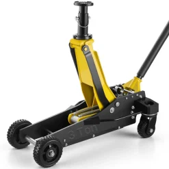 VEVOR Floor Jack, 3 Ton (6614 lbs) Capacity, Aluminum & Steel Racing Floor Jack with Dual Pistons Quick Lift Pump & Extension Post, Hydraulic Trolley Car Lift for SUV Pickup, Lifting Range 5.9"-29.3"