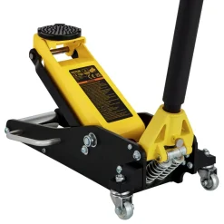 VEVOR Floor Jack, 1.5 Ton Low Profile Floor Jack, Aluminum and Steel Racing Floor Jack with Dual Pistons Quick Lift Pump, Floor Jack Lifting Range 3-3/20