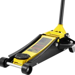 VEVOR Floor Jack, 2.5 Ton Low Profile Floor Jack, Heavy-duty Steel Racing Floor Jack with Dual Pistons Quick Lift Pump, Floor Jack Lifting Range 3.64