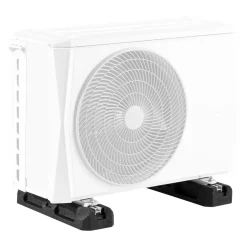 VEVOR Floor Mounting Base Kit for Mini Split Air Conditioning Systems, Floor Mounting Ground Base Pad for 9000-36000BTU AC Heat Pump System, Heavy-Duty Rubber Anti-Vibration Pads, Max Load 2204 lbs