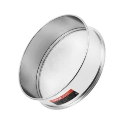 VEVOR Flour Sieve Fine Mesh, 10 Mesh Flour Sifter, 304 Stainless Steel Fine Mesh Sifter Food-grade, Dia. 12.6