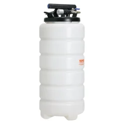 VEVOR Fluid Extractor, 4 Gallons (15 Liters), Pneumatic/Manual Oil Changer Vacuum Fluid Extractor with Dipstick and Suction Hose, Oil Extractor Change Pump for Automotive Fluids Vacuum Evacuation