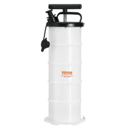 VEVOR Fluid Extractor, 1.74 Gallons (6.5 Liters), Manual Hand-Operated Oil Changer Vacuum Fluid Extractor with Dipstick and Hose, Oil Extractor Change Pump for Automotive Fluids Vacuum Evacuation