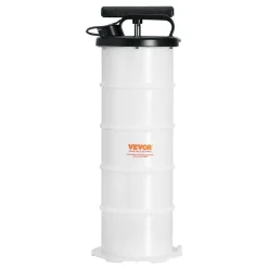 VEVOR Fluid Extractor, 1.74 Gallons (6.5 Liters), Manual Hand-Operated Oil Changer Vacuum Fluid Extractor with Dipstick and Hose, Oil Extractor Change Pump for Automotive Fluids Vacuum Evacuation