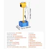 VEVOR Foam Machine, Adjustable Angle Control Foam Cannon Party Machine, Bubble Cannon with 21QT Water Tank, Stable Vertical Design, Dense Foams Maker for Gatherings, Celebrations & Party