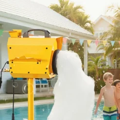 VEVOR Foam Machine, Adjustable Angle Control Foam Cannon Party Machine, Bubble Cannon with 21QT Water Tank, Stable Vertical Design, Dense Foams Maker for Gatherings, Celebrations & Party