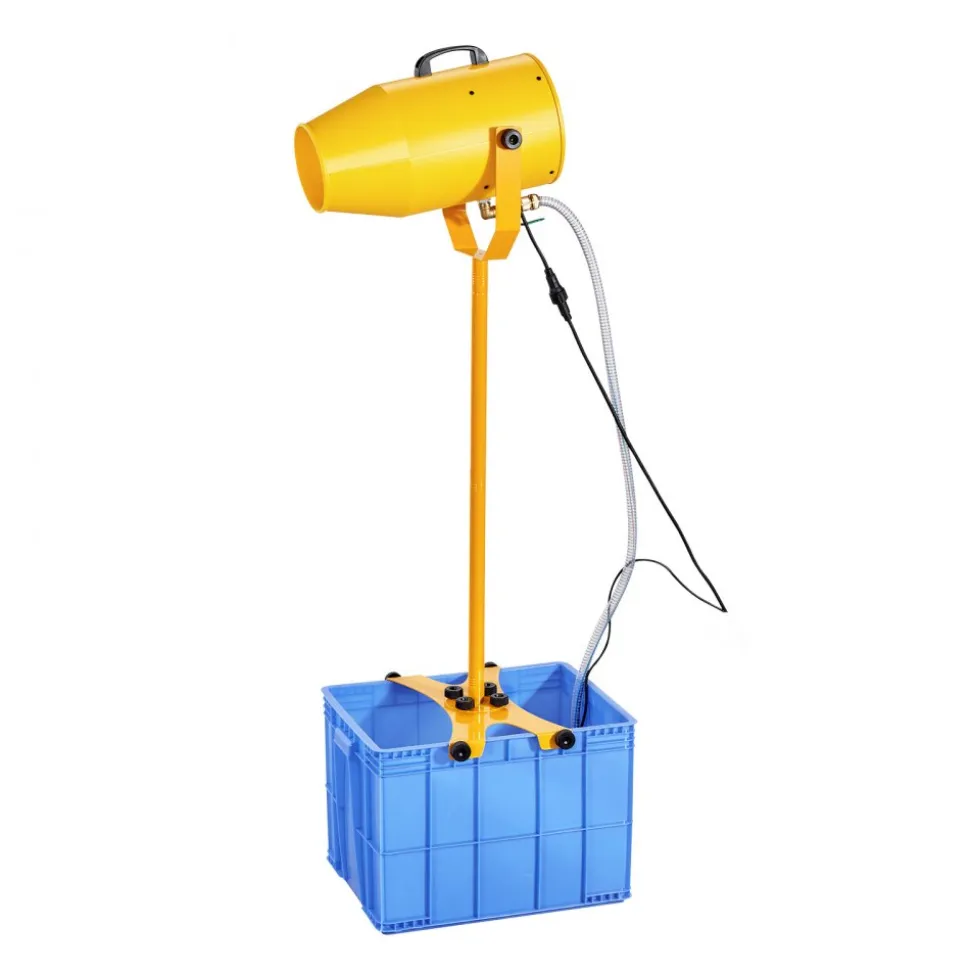 VEVOR Foam Machine, 9.84 to 16.40 ft Spray Distance Foam Cannon Party Machine, Bubble Cannon with 74QT Water Tank, Stable Vertical Design, Dense Foams Maker for Gatherings, Celebrations & Par