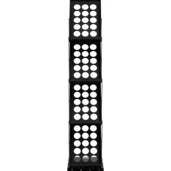 VEVOR Foldable Magazine Display Rack, 4-Tier Brochure Literature Display Stand, Portable Catalog Brochure Holder Stand with Carrying Bag for Office Trade Show Exhibitions, 4 Pockets