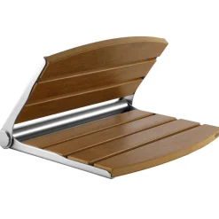 VEVOR Foldable Shower Seat Wall Mounted, 17.7