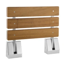 VEVOR Foldable Shower Seat Wall Mounted, 15.7