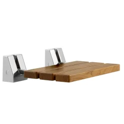 VEVOR Foldable Shower Seat Wall Mounted, 15.7