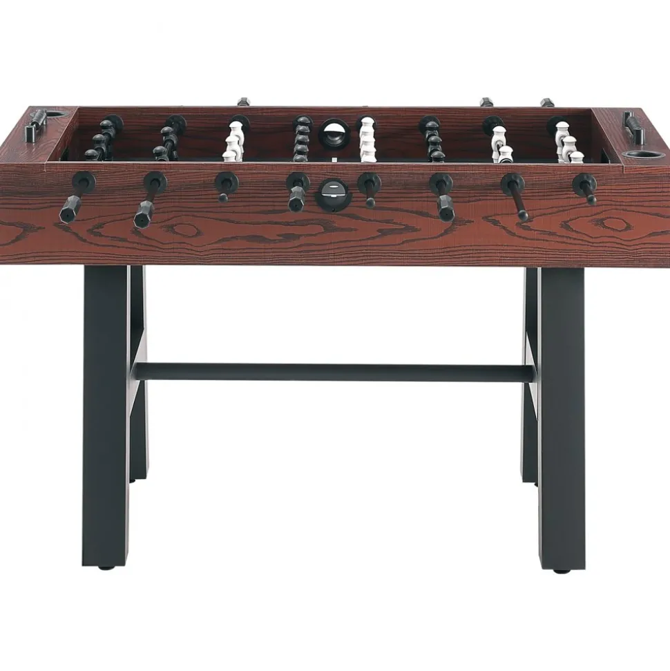 VEVOR Foosball Table, 48 inch Standard Size Table, Indoor Full Size Foosball Tables for Home, Family, and Game Room, Durable Soccer Set, Includes 2 Balls, Score Keeper, and 2 Cup Holders