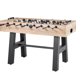 VEVOR Foosball Table, 55 inch Standard Size Table, Indoor Full Size Foosball Tables for Home, Family, and Game Room, Durable Soccer Set, Includes 4 Balls, Score Keeper, and 2 Cup Holders