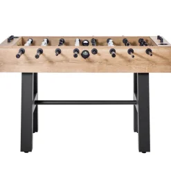 VEVOR Foosball Table, 55 inch Standard Size Table, Indoor Full Size Foosball Tables for Home, Family, and Game Room, Durable Soccer Set, Includes 4 Balls, Score Keeper, and 2 Cup Holders