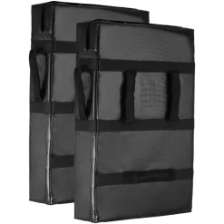 VEVOR Football Blocking Dummy, 24x16 in Blocking Pads, Kick Shield Pad with Handles, High-Density Sponge Tackle Dummies, Heavy Duty Training Equipment for Basketball Hockey Lacrosse, Black, 1PCS