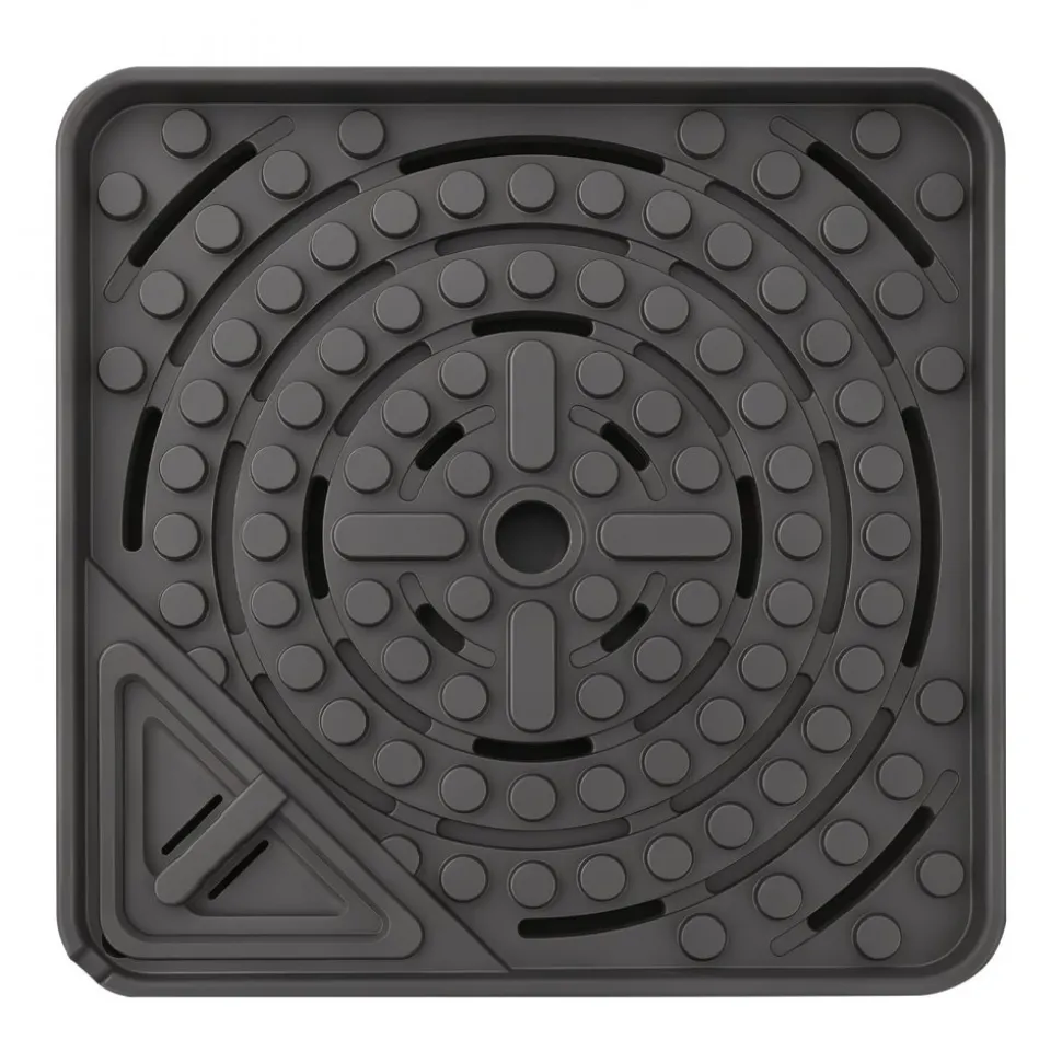 VEVOR Fountain and Water Feature Basin, 30-Inch Disappearing Water Fountain Basin for Landscape and Garden, Supports Up to 500 lbs, Heavy Duty Pond Reservoir for Bubbling Rock & Garden Statues, Black
