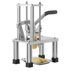 VEVOR French Fry Cutter, Commercial Vegetable Chopper with 4 Blades (1/4