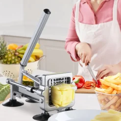 VEVOR French Fry Cutter, Potato Slicer with 1/2
