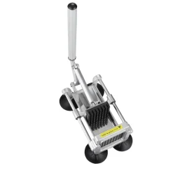 VEVOR French Fry Cutter, Potato Slicer with 1/2-Inch and 3/8-Inch Stainless Steel Blades, Manual Potato Cutter Chopper with Suction Cups, Great for Potato, French Fries, Cucumber, Vegetables, Carrot