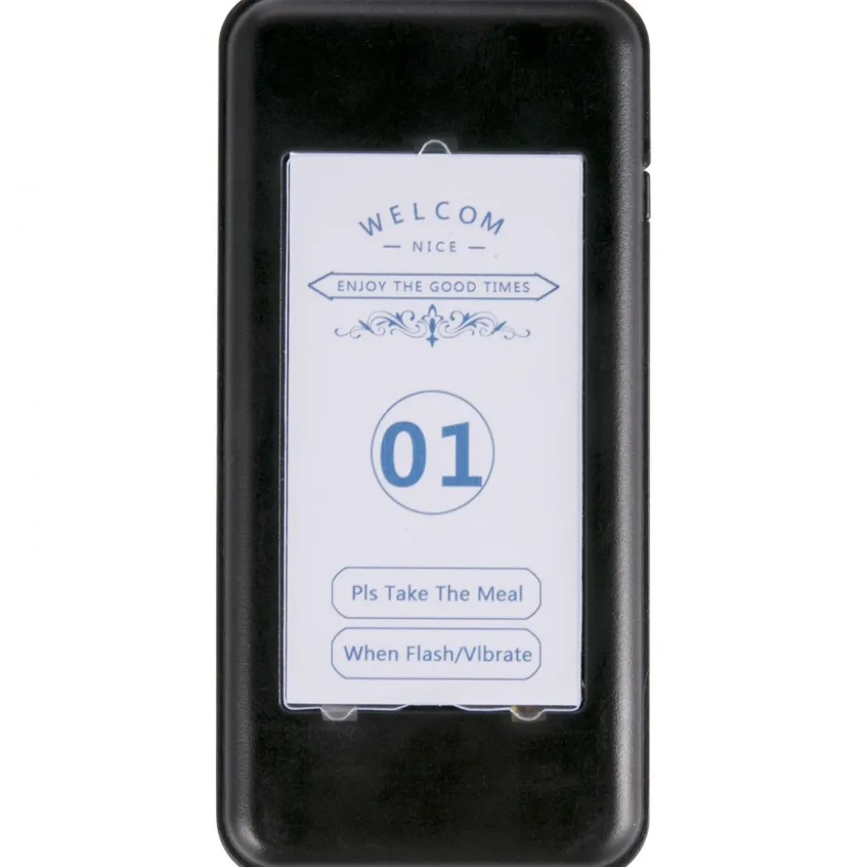 VEVOR F101 Restaurant Pager System 16 Pagers, Max 98 Beepers Wireless Calling System, Touch Keyboard with Vibration, Flashing and Buzzer for Church, Nurse,Hospital & Hotel
