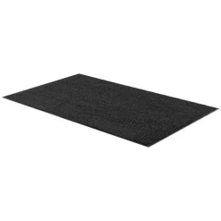 VEVOR Front Door Mat, 5 x 3 ft Commercial Floor Mat for Indoor and Outdoor, Stylish Striped Industrial Carpet with PVC Backing, Heavy Duty Washable Entry Rug for Hallway, Balcony, Garage, Grey