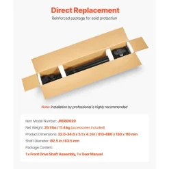 VEVOR Front Drive Shaft, 32.0