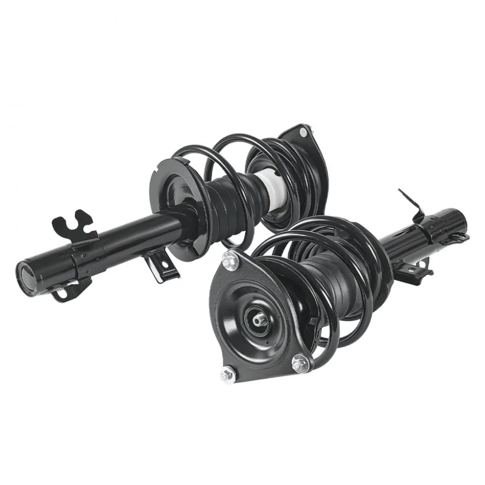 VEVOR Front Shock Absorber Strut Assembly, 2Pcs Shock and Strut Assembly with Coil Spring, Compatible with 2002-2006 Mini Cooper Convertible, Automotive Replacement Struts for OE 172265 / 172266