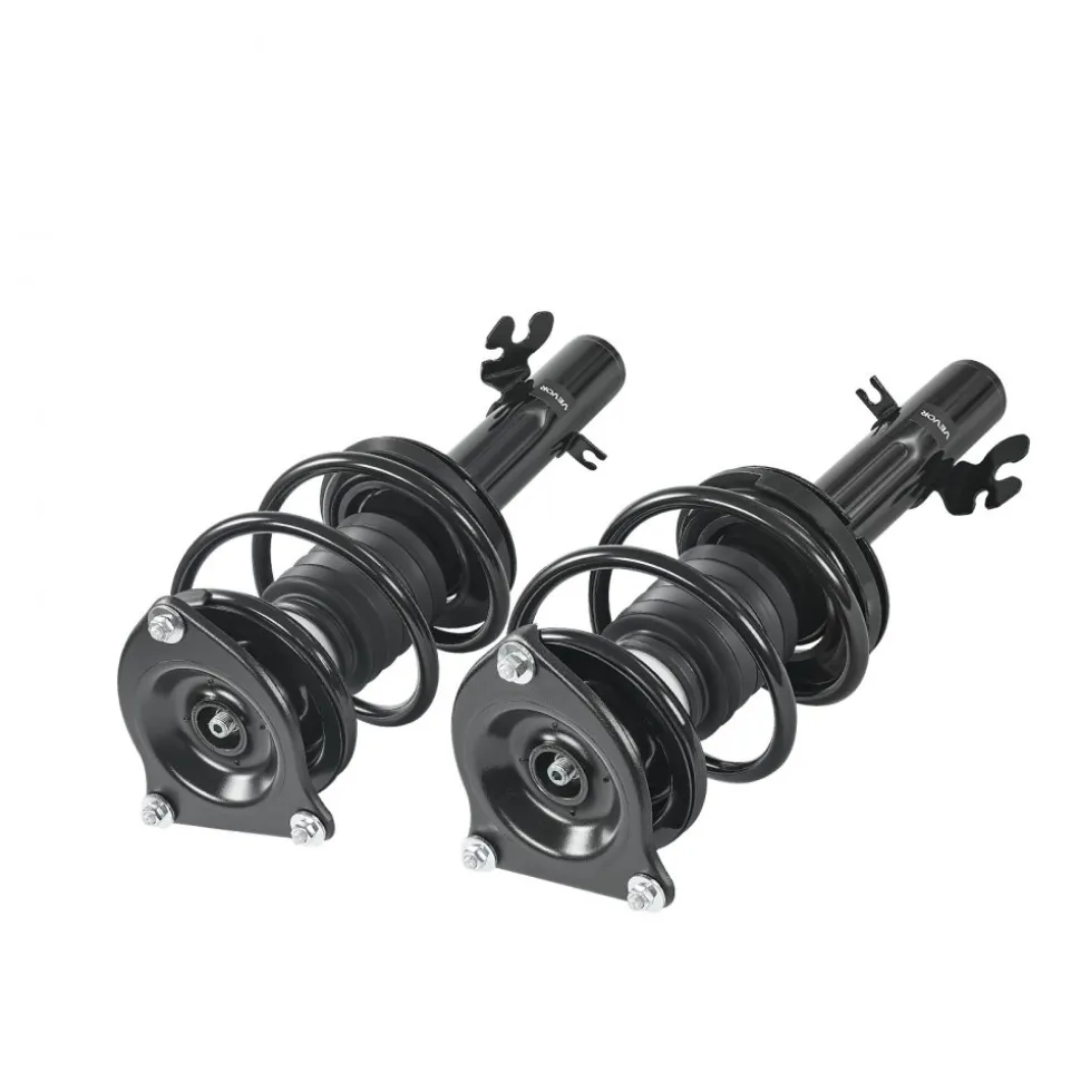 VEVOR Front Shock Absorber Strut Assembly, 2Pcs Shock and Strut Assembly with Coil Spring, Compatible with 2002-2006 Mini Cooper Convertible, Automotive Replacement Struts for OE 172265 / 172266