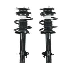 VEVOR Front Shock Absorber Strut Assembly, 2Pcs Shock and Strut Assembly with Coil Spring, Compatible with 2002-2006 Mini Cooper Convertible, Automotive Replacement Struts for OE 172265 / 172266