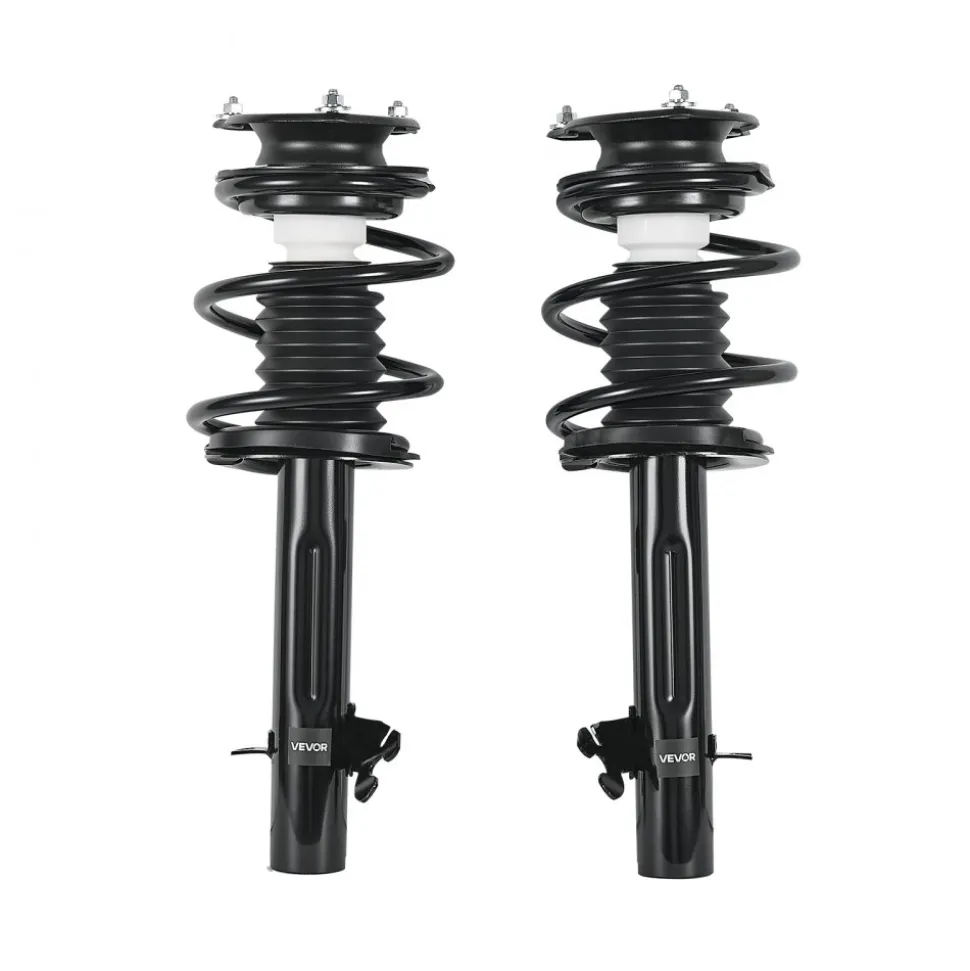VEVOR Front Shock Absorber Strut Assembly, 2Pcs Shock and Strut Assembly with Coil Spring, Compatible with 2002-2006 Mini Cooper Convertible, Automotive Replacement Struts for OE 172265 / 172266