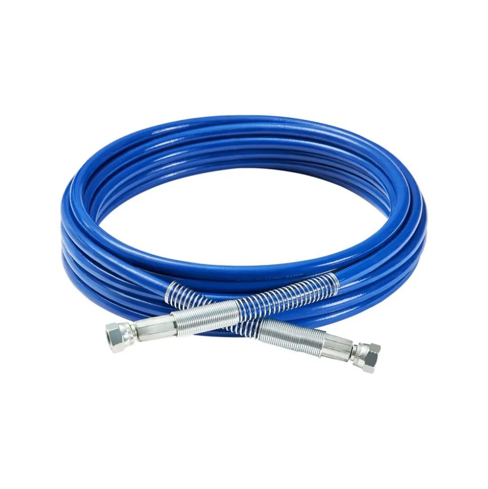 VEVOR 25ft Airless Paint Sprayer Hose, 1/4 in Universal Airless Paint Spray Hose, 4350 PSI High Pressure Flexible Airless Sprayer Hose, Multi-Layer Reinforced Steel Wire Braid Hose for Paint Sprayer