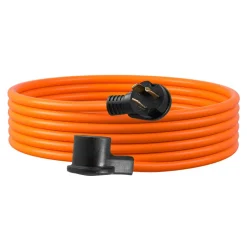 VEVOR 10 ft Dryer Extension Cord, 3-Prong NEMA 10-30P to 10-30R Dryer Cord, 125V/250V STW 10AWG/3C, 30A, Pure Copper Wire Cable with Black Non-woven Bag and PVC Cable Tie, Ideal for Indoor & Outdoor