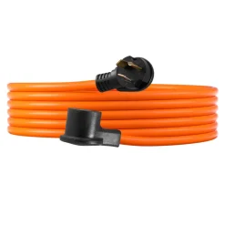 VEVOR 10 ft Dryer Extension Cord, 3-Prong NEMA 10-30P to 10-30R Dryer Cord, 125V/250V STW 10AWG/3C, 30A, Pure Copper Wire Cable with Black Non-woven Bag and PVC Cable Tie, Ideal for Indoor & Outdoor