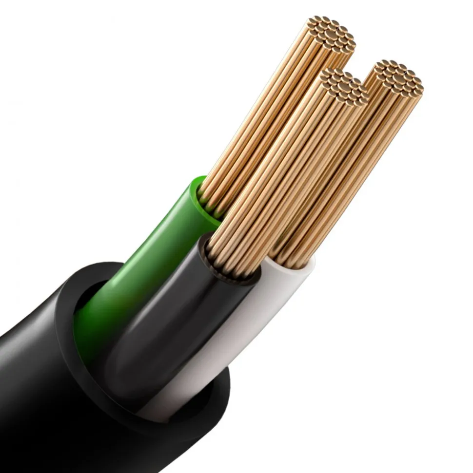 VEVOR 10 ft Dryer Power Cord, 3-Prong NEMA 10-30P Appliance Dryer Cord with Eyelet Connectors, 125V/250V, SDRT 10AWG/3C, 30A, Pure Copper Wire Cable with PVC Cable Tie, Ideal for Indoor & Outdoor Use