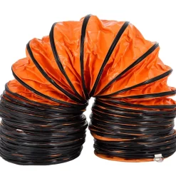 VEVOR 32ft Duct Hosing PVC Flexible Ducting Hose for 12inch Utility Blower Ventilation Fan Exhaust Fan