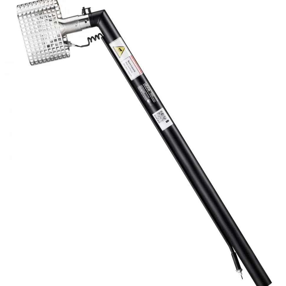 VEVOR 3FT Extension Pole for Heat Gun, Only Compatible with DR.Shrink Propane Heat Guns, Extended Reach Rod for Fast Heat-Shrink Wrapping, Combustor Head Included