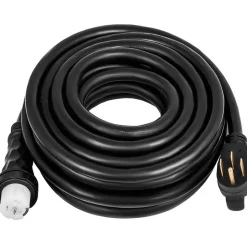 VEVOR 50FT Generator Power Cord 50-Amp 125/250-volt 14-50P to CS6364 Locking Connector