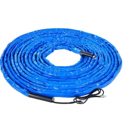VEVOR 100ft Heated Water Hose for RV, Heated Drinking Water Hose with Corrugated Cover Antifreeze to -45°F, Automatic Self-regulating, 5/8