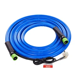 VEVOR 30ft Heated Water Hose for RV, Heated Drinking Water Hose with Corrugated Cover Antifreeze to -45°F, Automatic Self-regulating, 5/8
