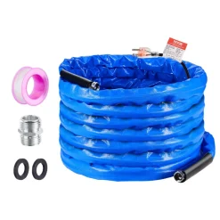 VEVOR 75FT Heated Water Hose for RV -45°F Anti Freeze Drinking Water Hose, 1/2