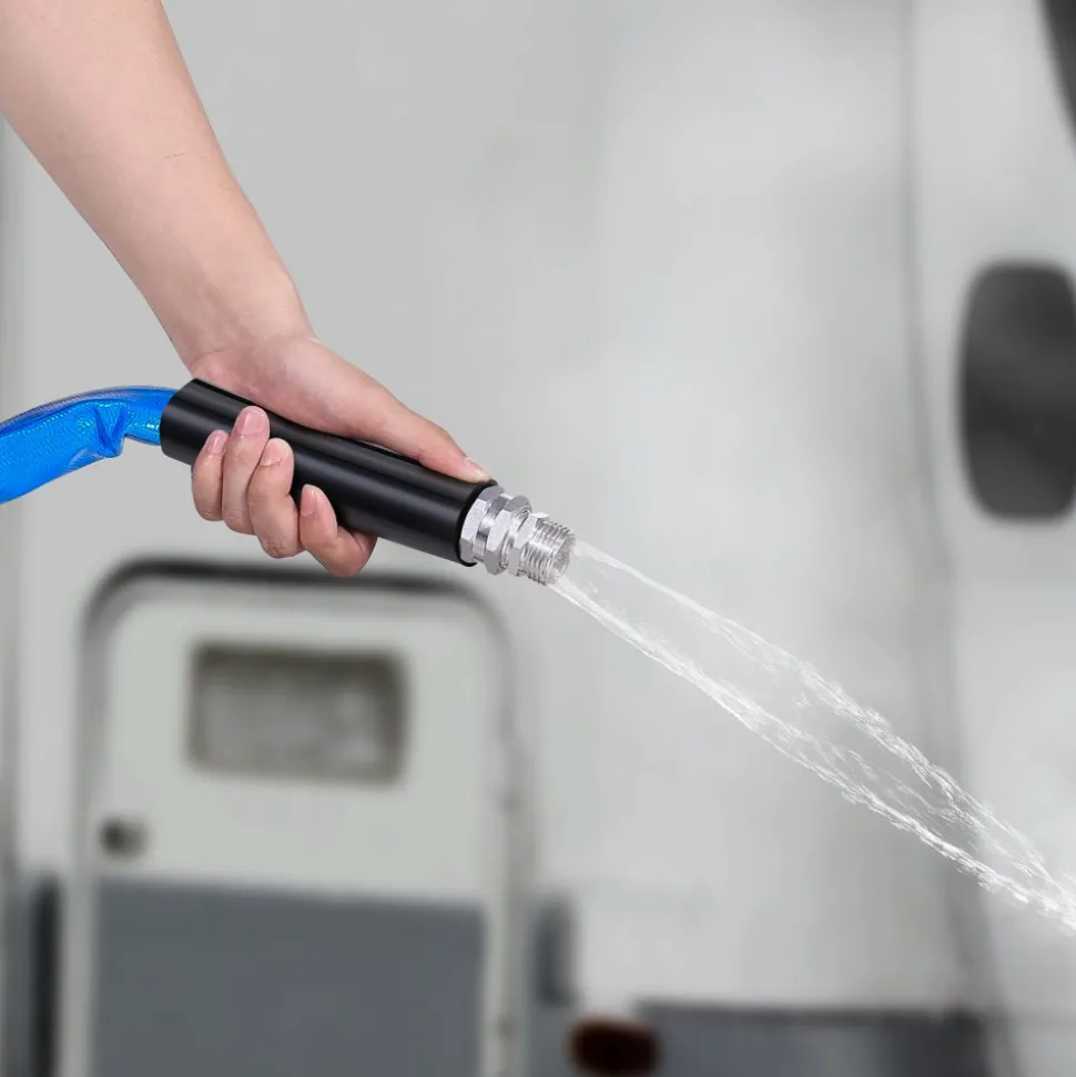VEVOR 75FT Heated Water Hose for RV -45°F Anti Freeze Drinking Water Hose, 1/2" ID, Smooth Surface, with Leakage Protection GFCI, Built-in Thermostat, Freeze & Leak-Proof, Lead and BPA Free for RVs