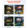 VEVOR 15FT Inflatable Movie Screen, Inflatable Projector Screen with Portable Storage Bag, 16:9 Easy Set Up Movie Projection for Outdoor Backyard, Home Theater, Theme Party