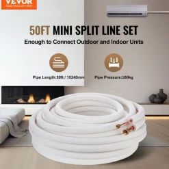 VEVOR 50FT Mini Split Line Set, 1/4
