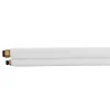 VEVOR 50ft Mini Split Line Set, 1/4” & 1/2” OD AC Copper Tubing Pipe, 3/8 White PE Thickened Insulated Coil with Flared Nuts, Rich Fittings, for Mini Split Air Conditioner HVAC or Heat Pump System