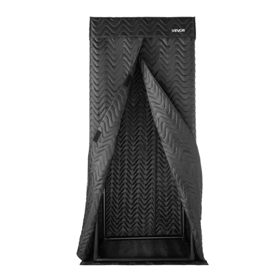 VEVOR 6.56 ft Portable Vocal Booth Recording Booth with Travel Bag for Voiceovers