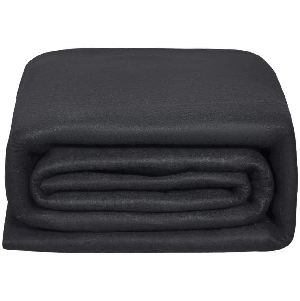VEVOR 15ft Round Pool Liner Pad, Pool Liner Pad for Above Ground Swimming Pools, Extra-Thick Pool Mat, Prevents Punctures, Recycled Geotextile Material Underlayment Pad, Extend Liner Life