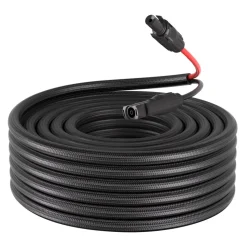 VEVOR 100FT Solar Panel Extension Cable 10AWG Waterproof PV 6mm² Cable Black