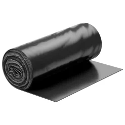 VEVOR 3FT x 50FT Plastic Sheeting Heavy Duty, 4 Mil Thick Plastic Sheeting Roll, Plastic Drop Cloth Painters Tarp, Polyethylene Covering for Crawl Space Vapor Barrier, Multi-Purpose, Black