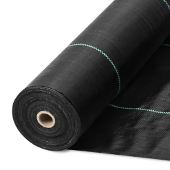 VEVOR 13FTx60FT Premium Heavy Duty Weed Barrier Landscape Fabric, 5OZ Woven Geotextile Fabric Under Gravel, High Permeability for Weed Blocker Weed Mat, Driveway Fabric, Weed Control Garden Cloth